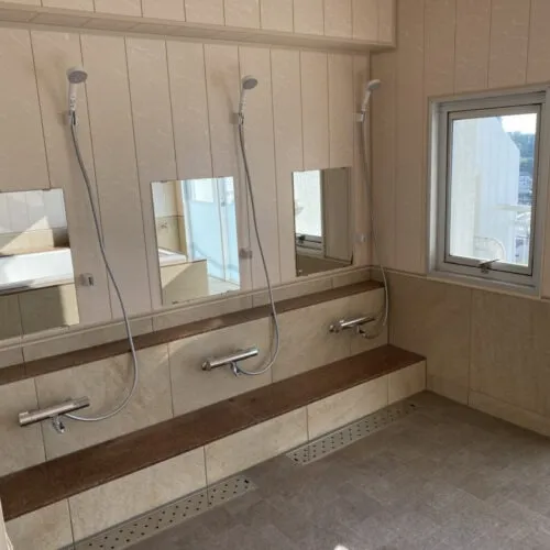 ランスロットマンション Fタイプ室 家族風呂新設工事 改修工事